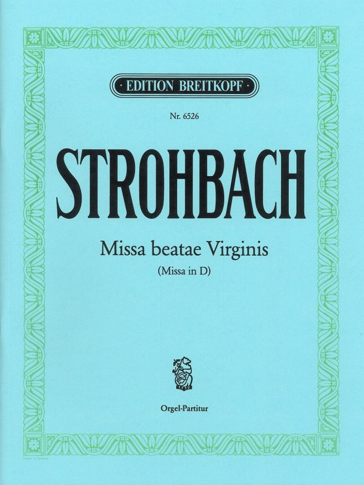 Storohbach, Missa beatae Virginis (SSAA) (Breitkopf)