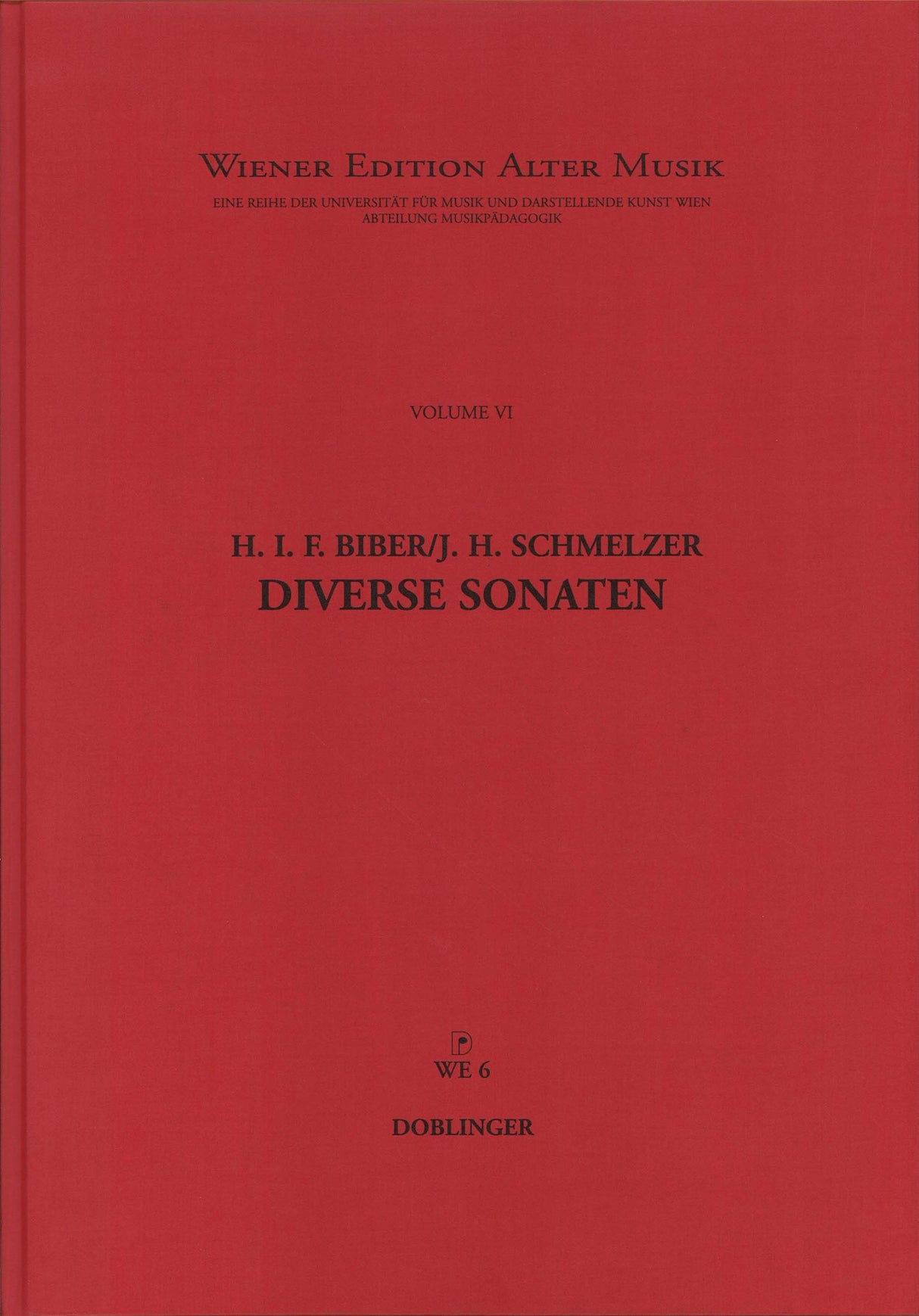 Biber/Schmelzer, Diverse Sonaten (Doblinger)