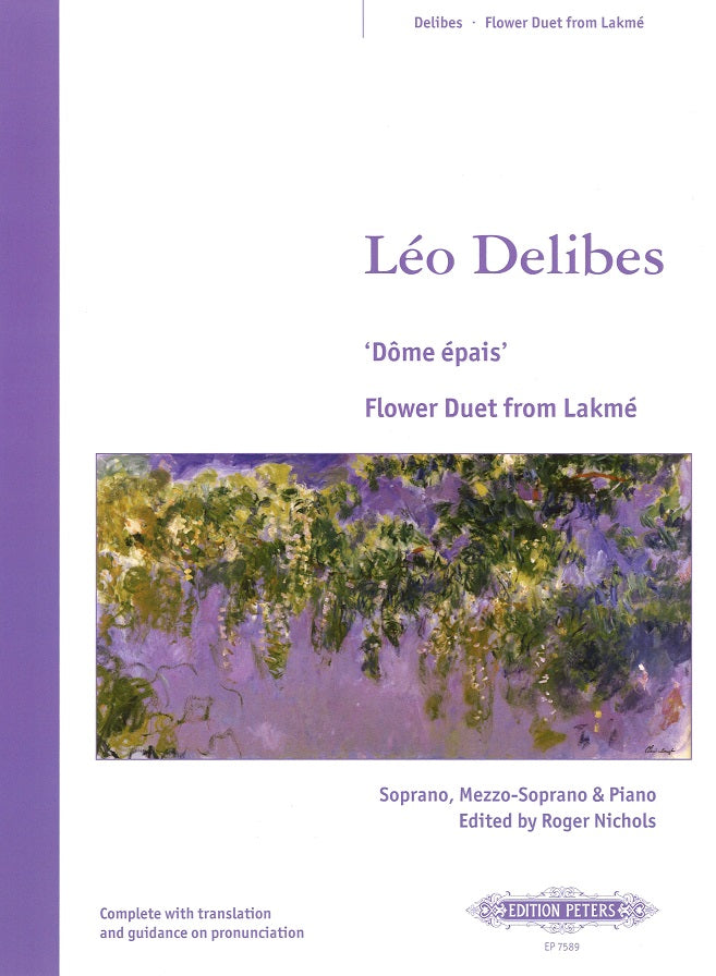 Delibes, Dome epais: Flower Duet (S,Ms) (Peters)