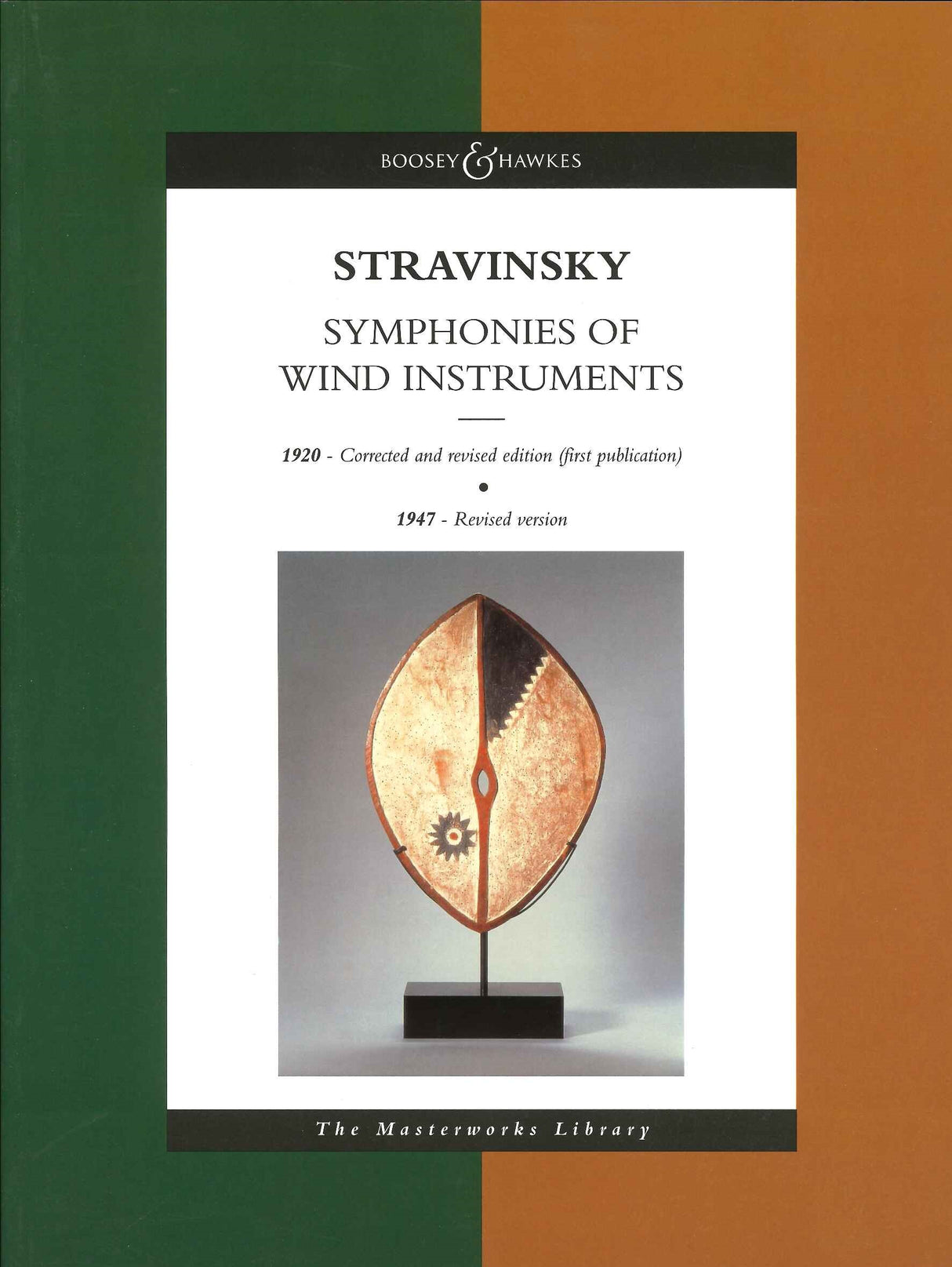 Stravinsky, Symphonies of Wind Inst. (Boosey)