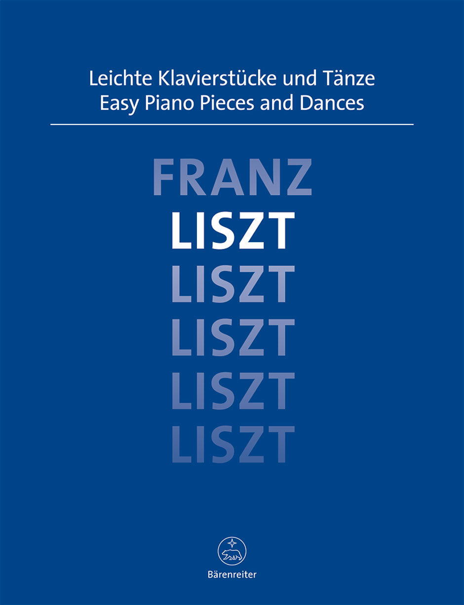 Liszt, Leichte Klavierstucke & Tanze (Barenreiter)