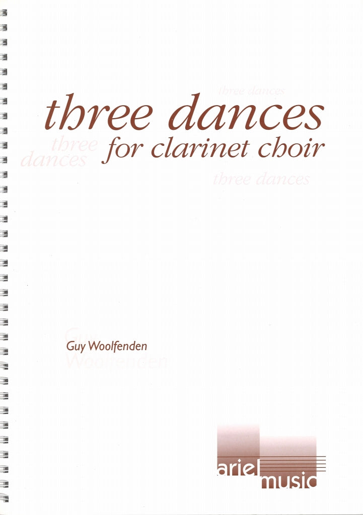 Woolfenden, 3 Dances (Cl.Choir) (Ariel Music)