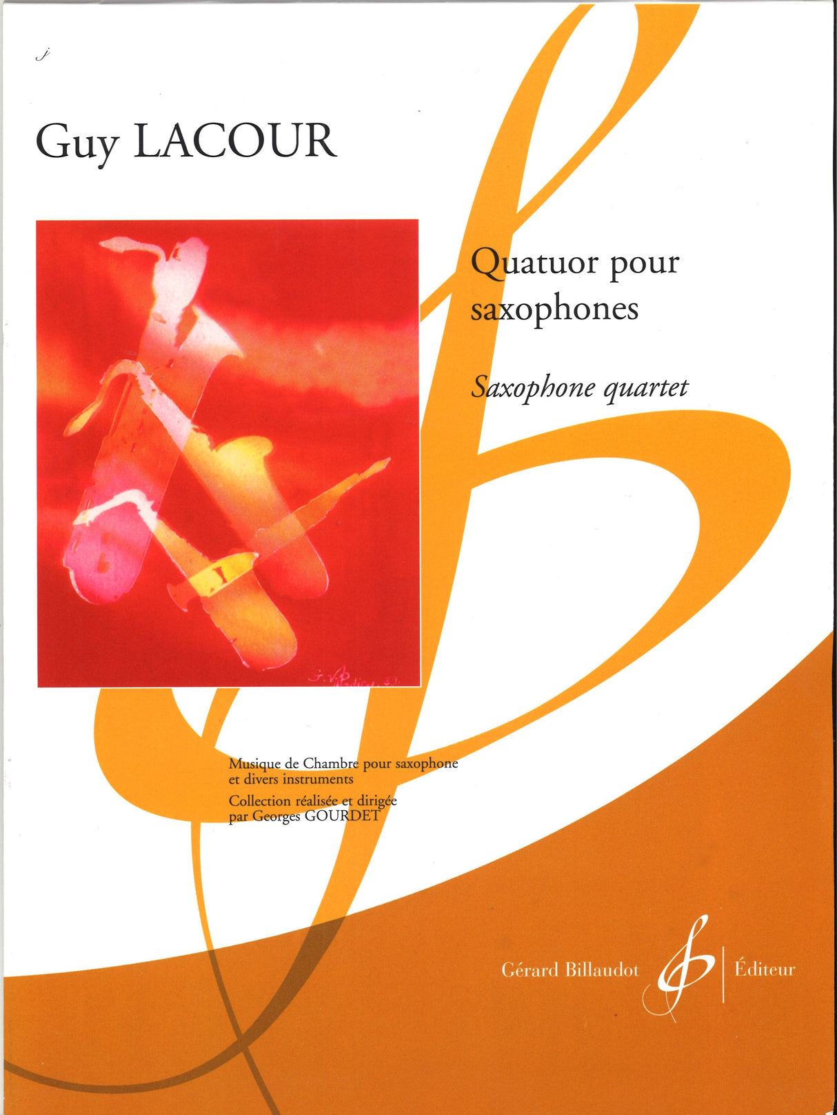 Lacour, Quartuor (Score,Parts) (Billaudot)