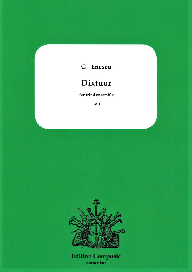Enescu, Dixtuor (2Fl,Ob,EHr,2Cl,2Hn,2Bn) (Compusic)
