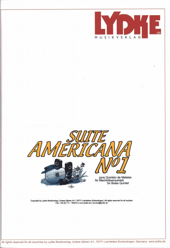 Crespo, Suite Americana No. 1 (Quintet) (Lydke)