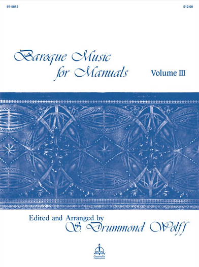 Baroque Music for Manuals 3 (Concordia)