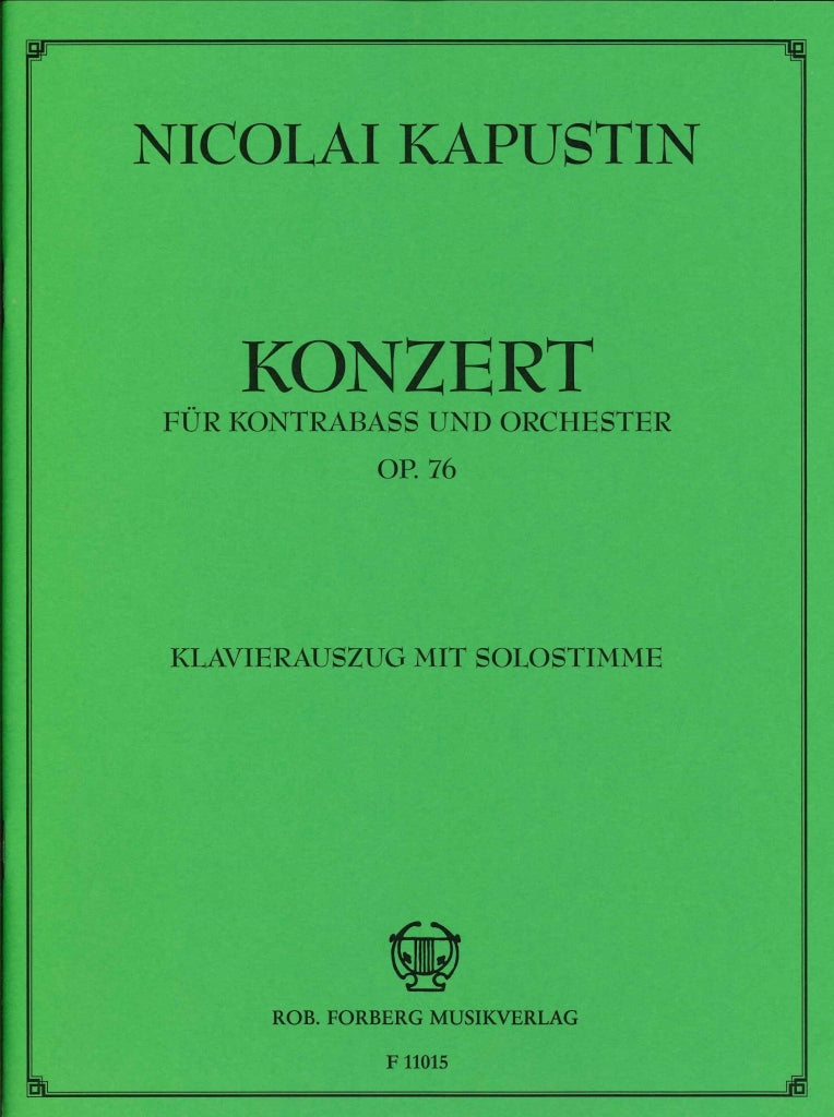 Kapustin, Concerto op. 76 (Forberg)