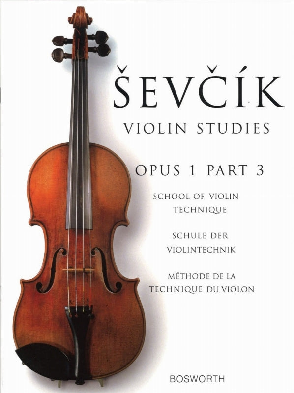 Sevcik, op. 1/3: School of Violin Tech. (Bosworth)