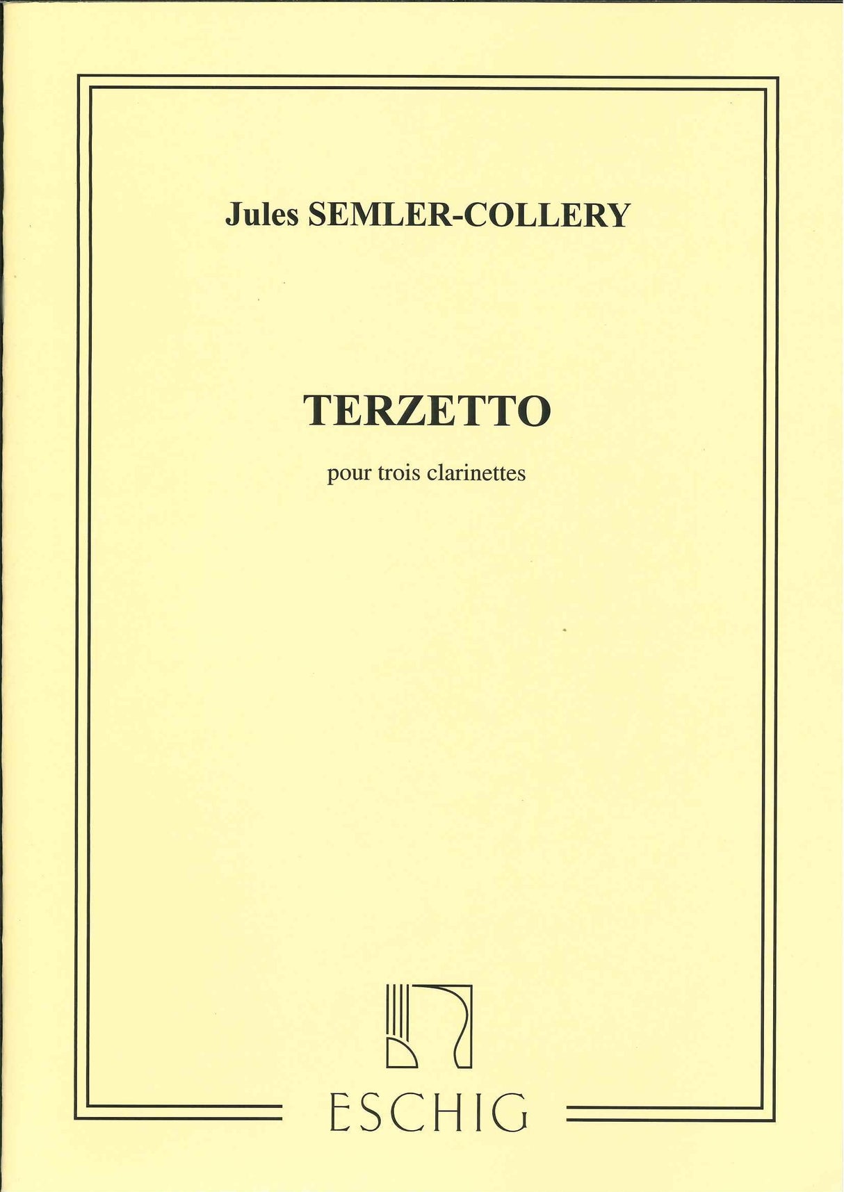 Semler-Collery, Terzetto (3BbCl) (Eschig)
