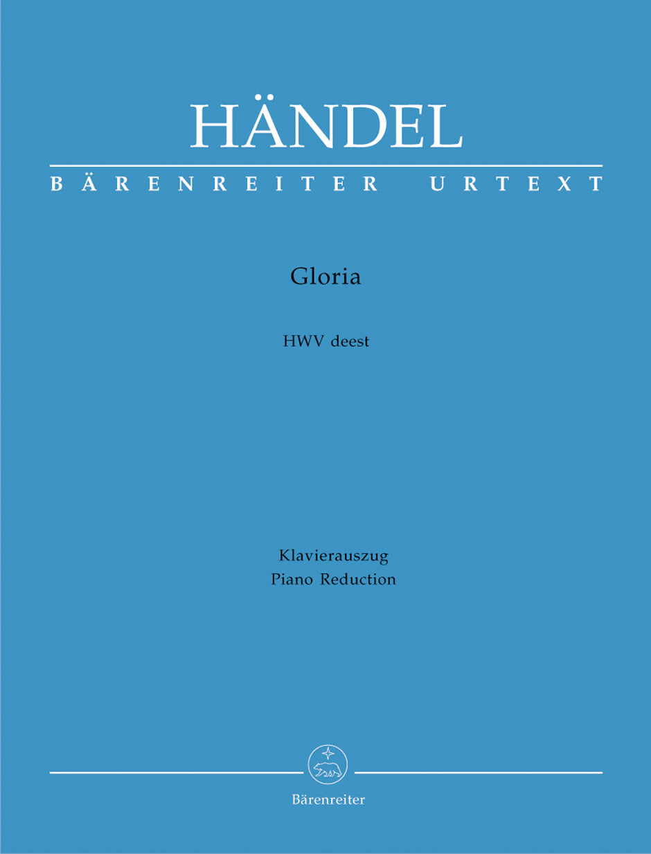 Handel, Gloria (Sop,Pf) (Barenreiter)