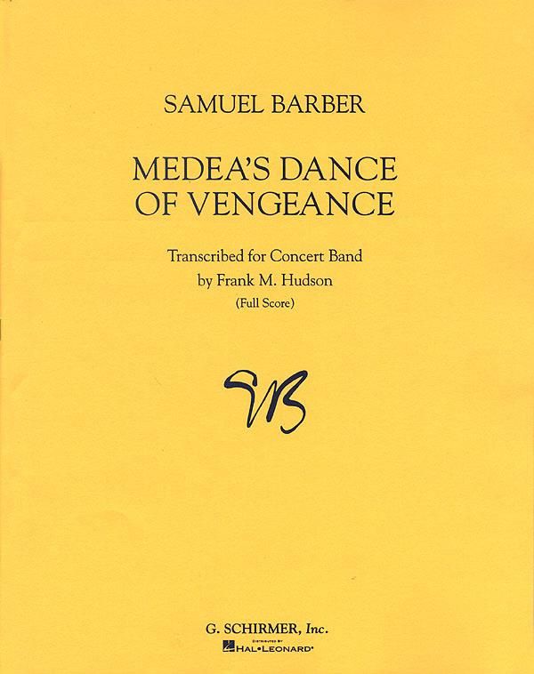 Barber, Medeas Dance of Vengeance: Score (G.Schirmer)