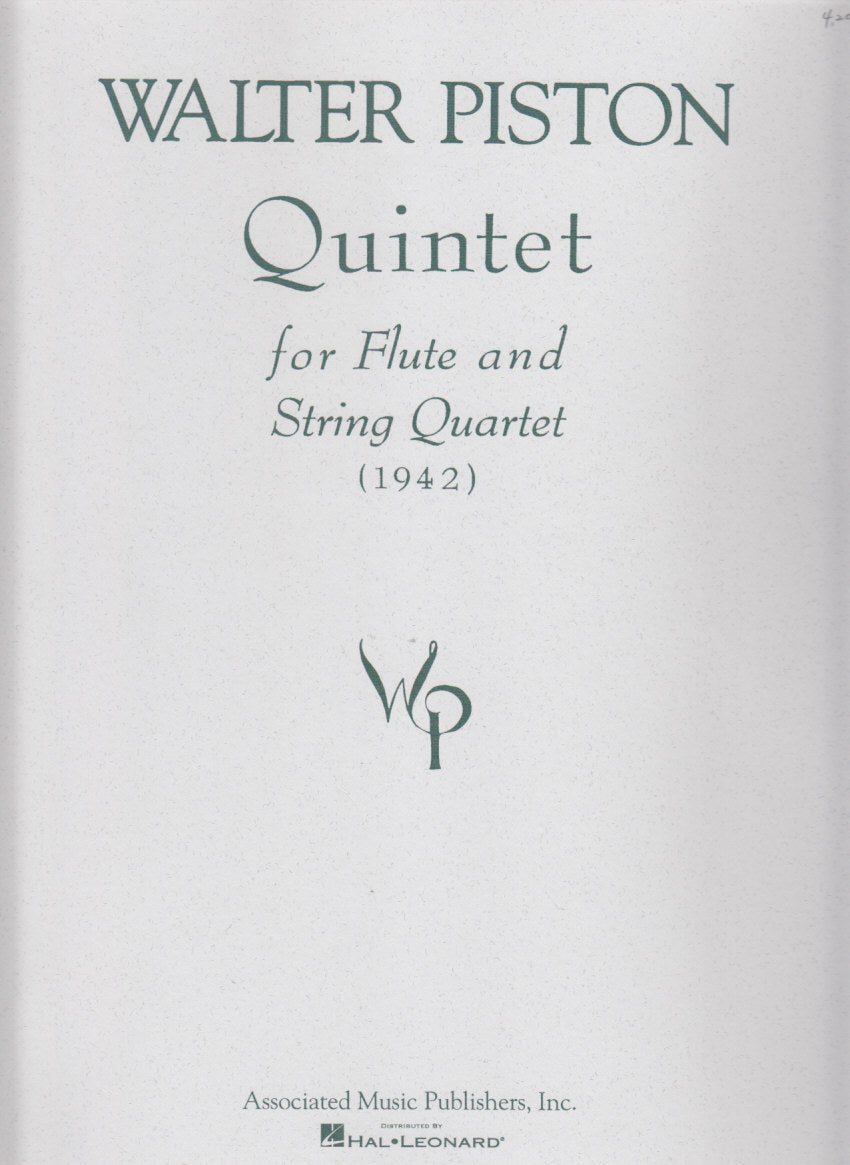 Piston, Quintet (Fl,Str) (1942) (AMP)