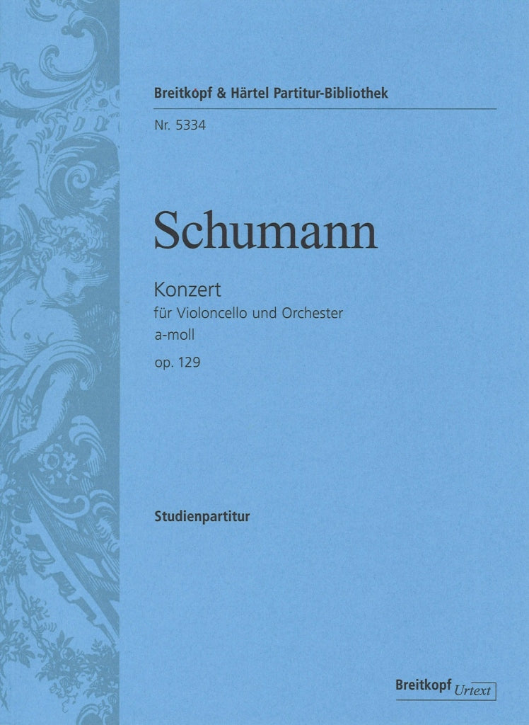 Schumann, Concerto for Cello op. 129 (Breitkopf)