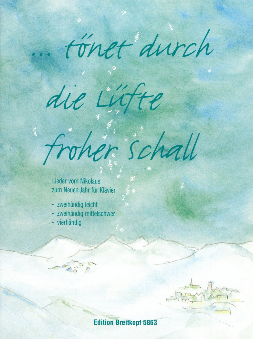 ... Tonet durch die Lufte froher schall (Breitkopf)