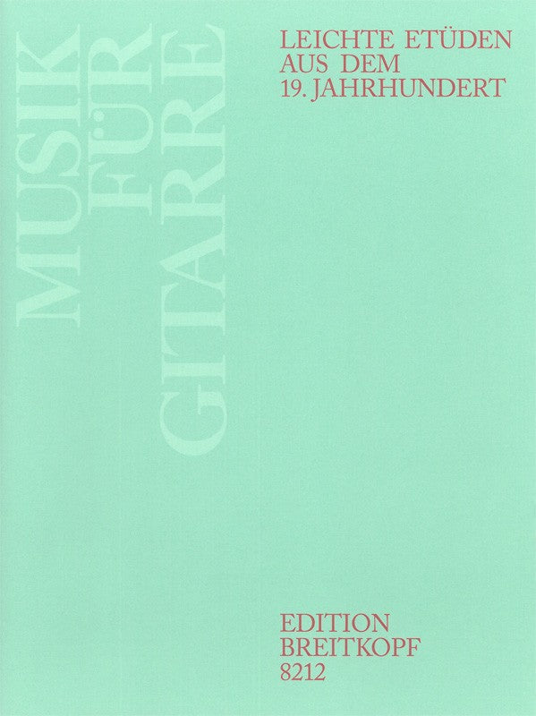 Meunier, Lechte Etuden aus dem 19. Jahrh (Breitkopf)