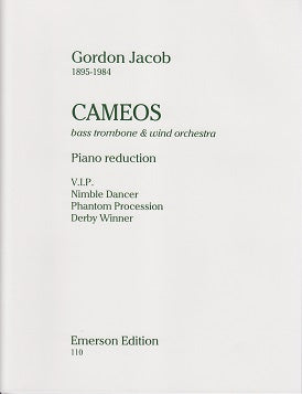 Jacob, Cameos (BTbn,Pf) (Emerson Edition)