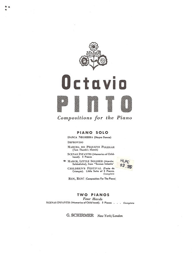 Pinto, March 'Little Soldiers' (G.Schirmer/Music Sales)