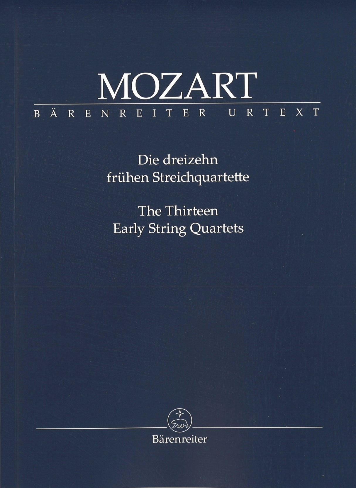 Mozart, String Quartets KV 80-173 (Barenreiter)