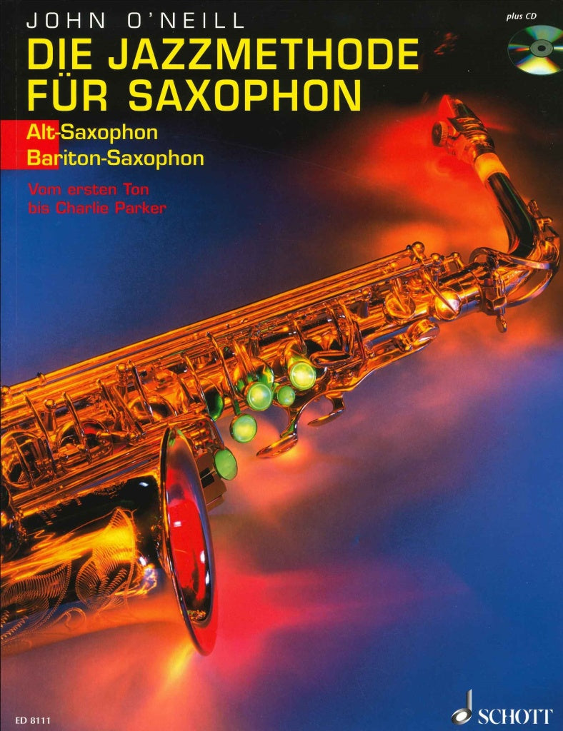 O'Neill, Jazzmethode fur Saxophon, Alto (Schott)