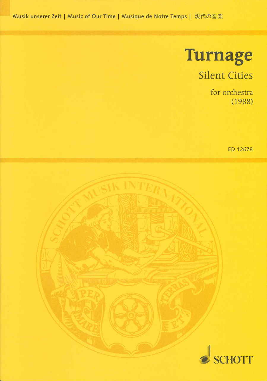 Turnage, Silent Cities (1998), for Orch (Schott)