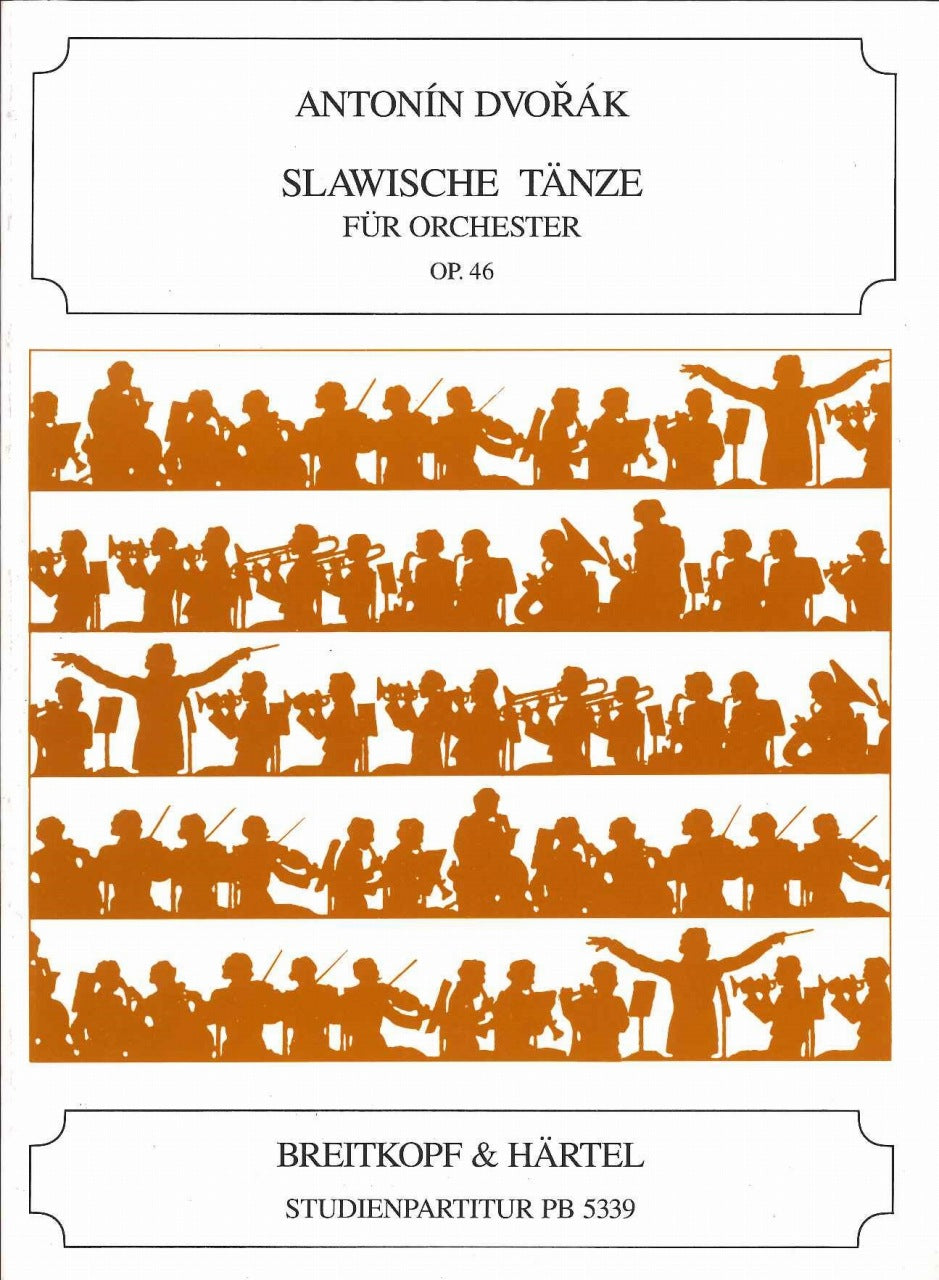 Dvorak, op. 46 Slavonic Dances B 83 (Breitkopf)
