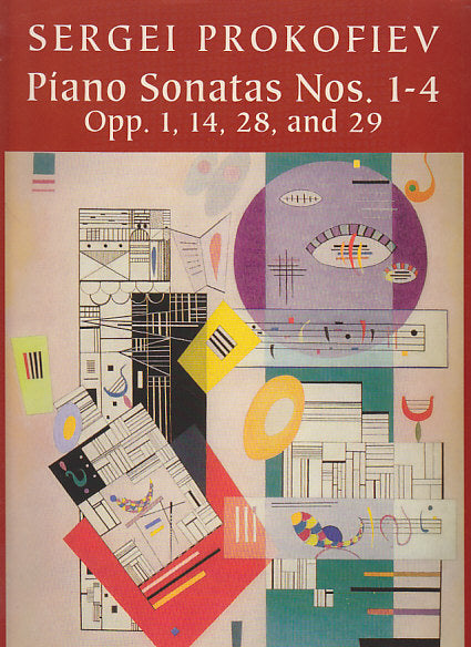 Prokofiev, Sonatas No. 1-4 (Dover)