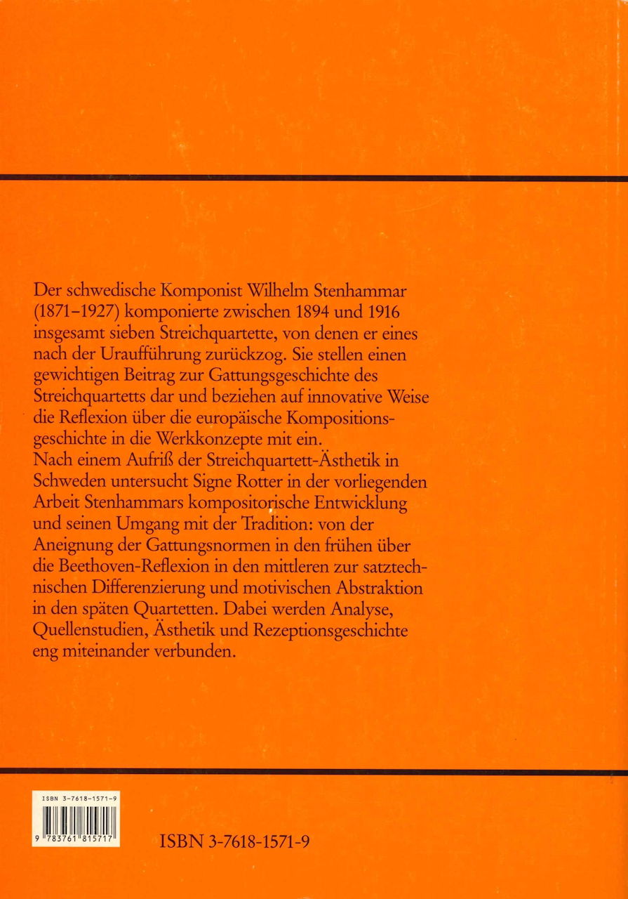 Rotter, Kieler Schriften zur Musikwissen (Barenreiter)
