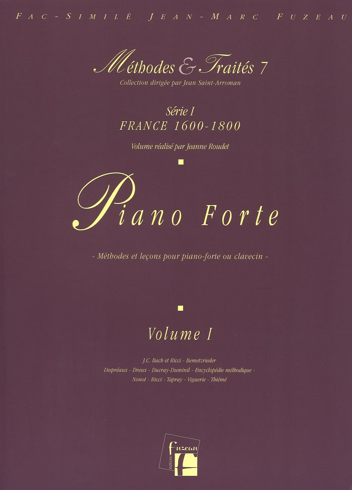 Methodes & Traites 7/1,2: Piano-Forte (Fuzeau)