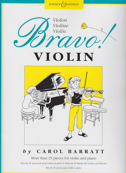 Barratt, Bravo! Violin (Vn,Pf) (Boosey)