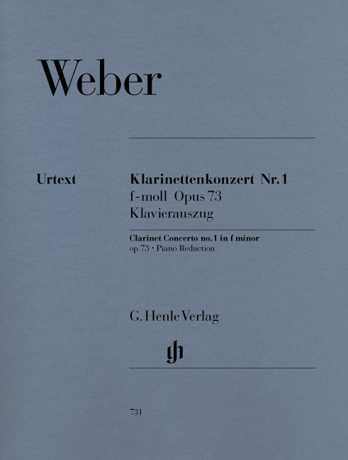 Weber, Concerto No. 1 in f op. 73 (Henle)