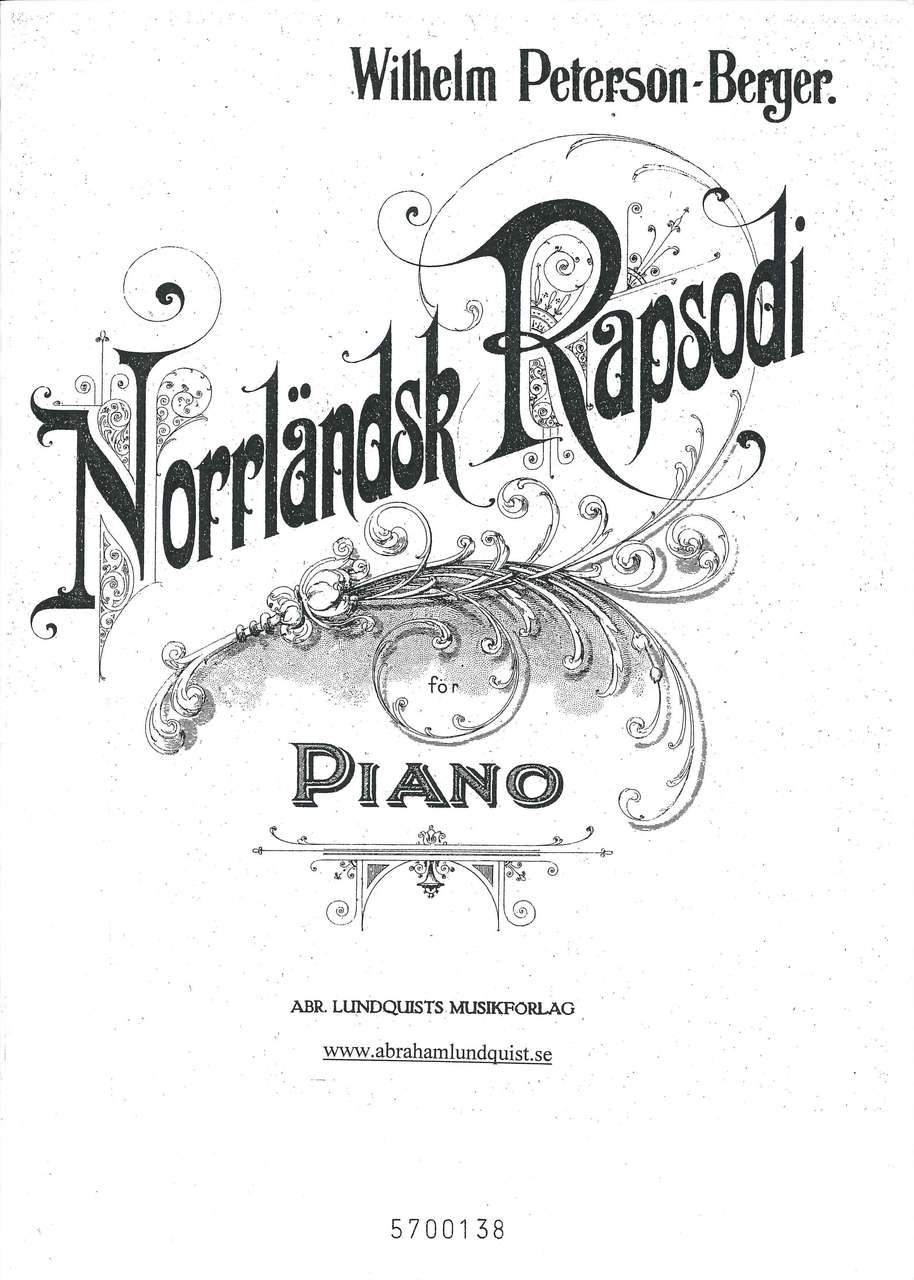 Peterson-Berger, Norrlandski Rapsodi (Lundquist)