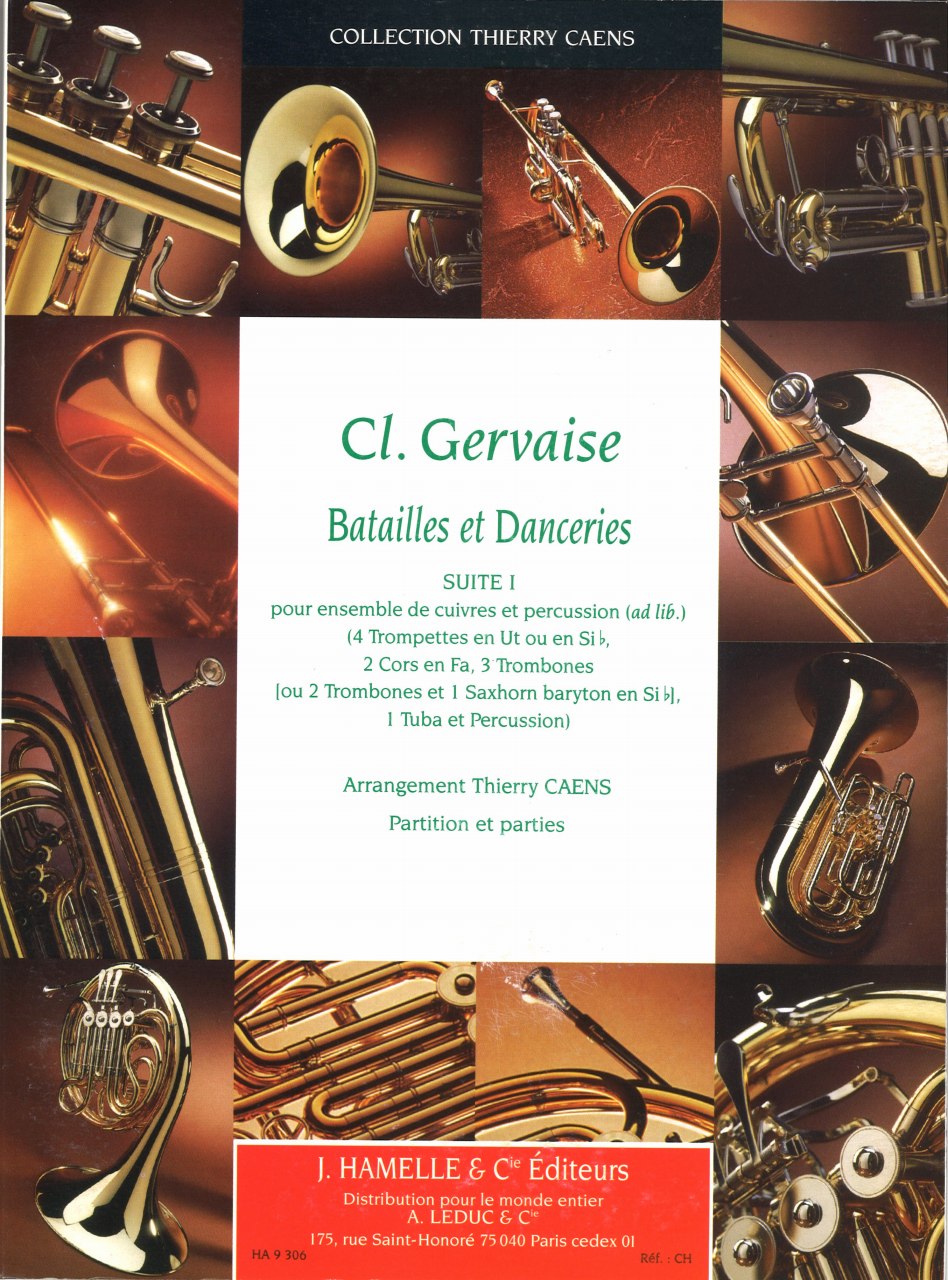 Gervaise, Batailles & Danceries 1 (Hamelle)
