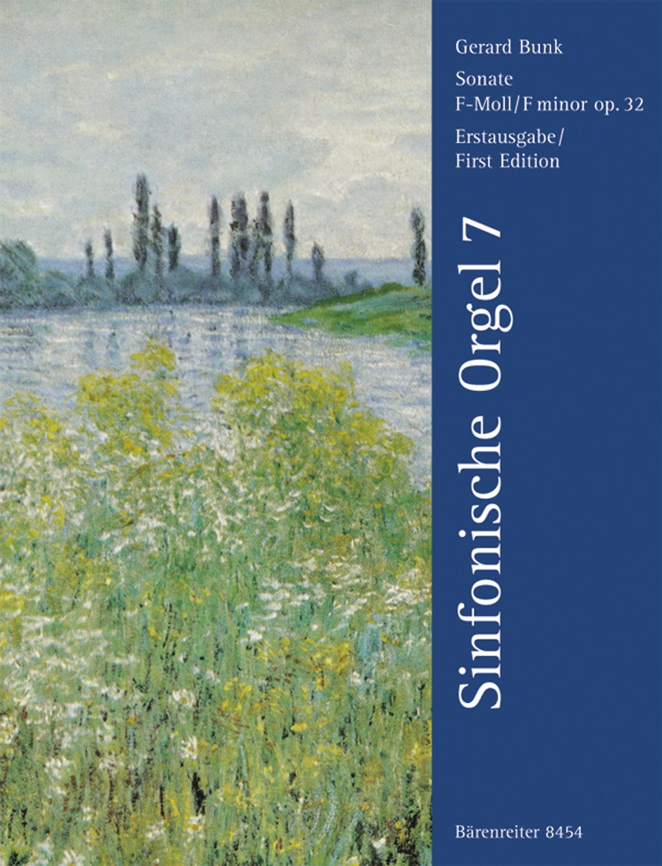Bunk, Sonate f-moll op. 32 (Barenreiter)