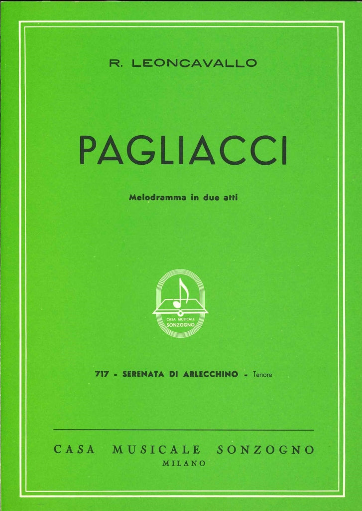 Leoncavallo, Zaza, 'E' un riso gentil' (Sonzogno)
