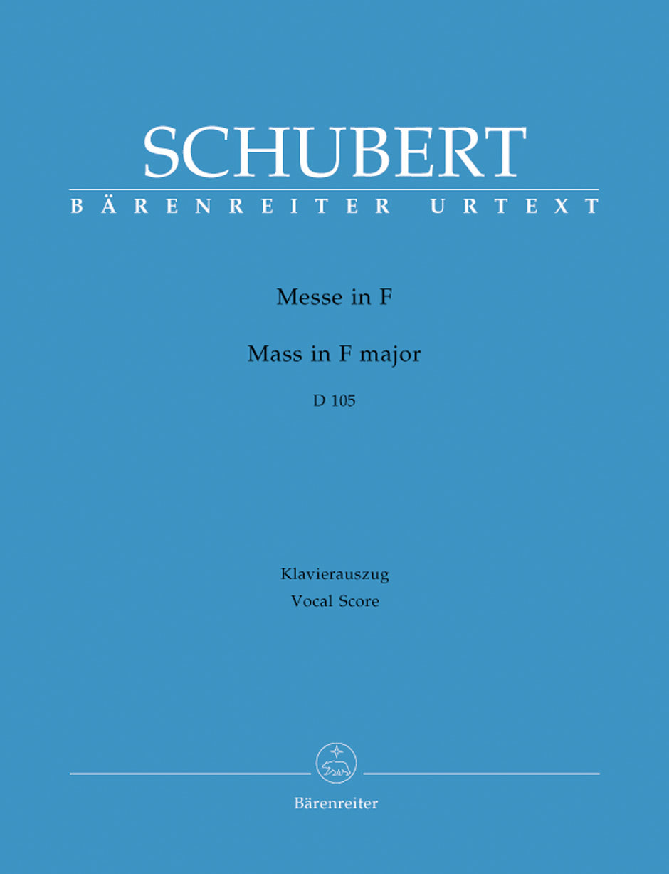 Schubert, Missa No. 1 in F D 105 (Barenreiter)