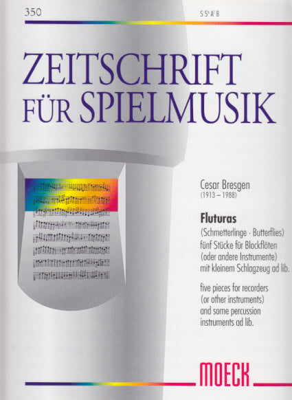 Bresgen, Fluturas (Schmetterlinge) (Moeck)