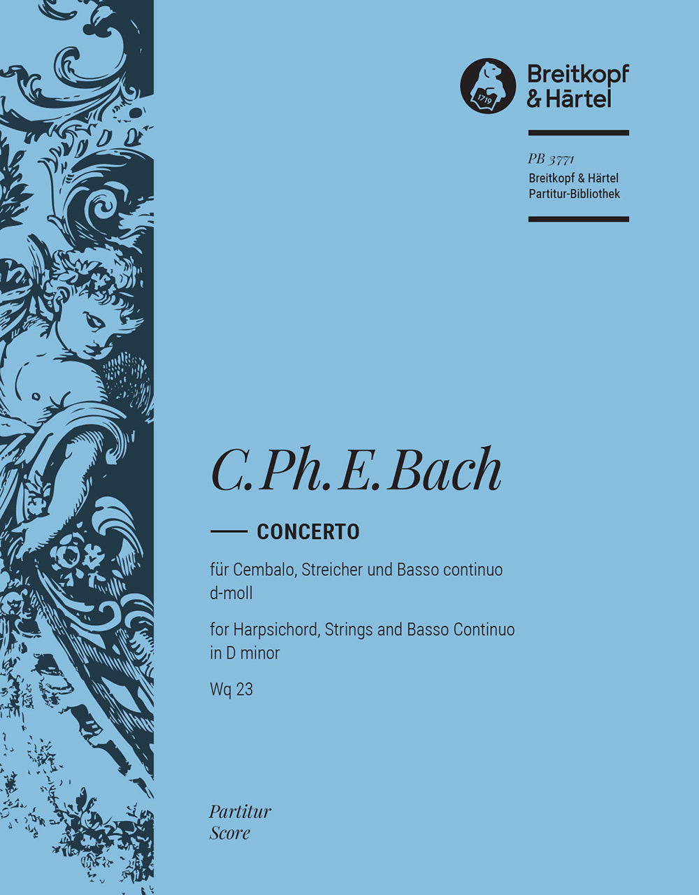Bach,C.P.E., Concerto in d Wq 23 (Breitkopf)