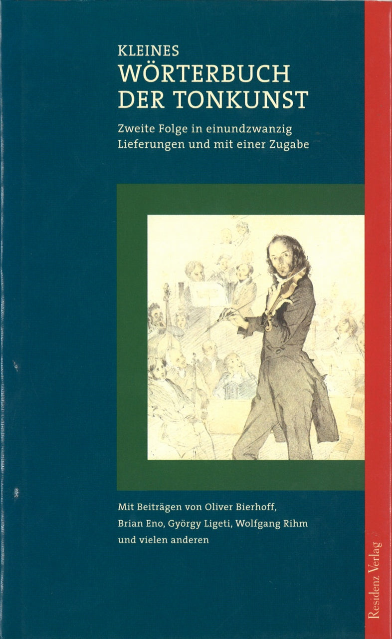 Kleines Worterbuch der Tonkunst(2nd ed.) (Residenz)