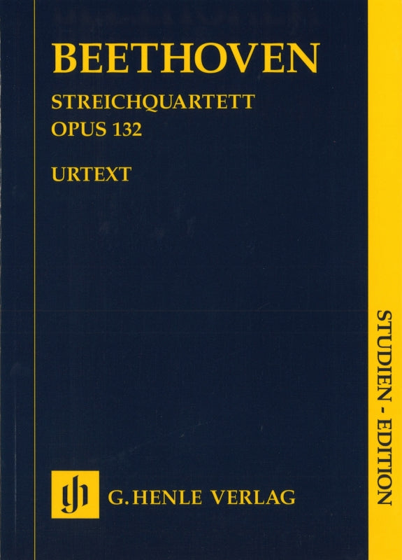 Beethoven, String Quartet op.132 (Henle)