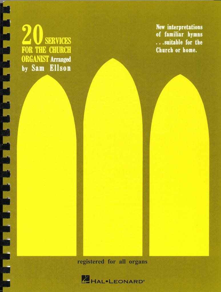 20 Services for the Church Organist (Hal Leonard)
