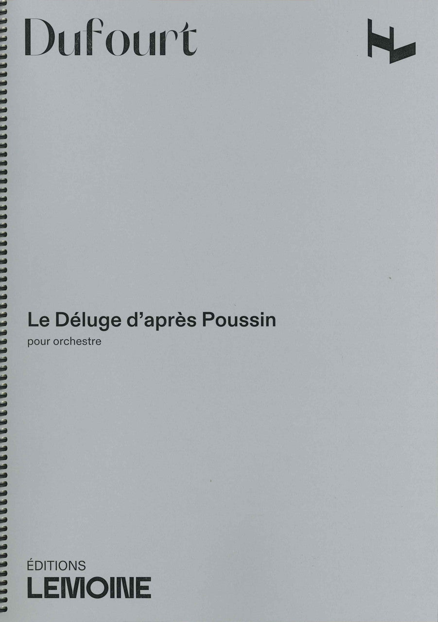Dufourt, Les Deluge d'apres Poussin (Lemoine)