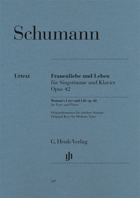 Schumann, Frauenliebe und Leben op. 42 (Henle)