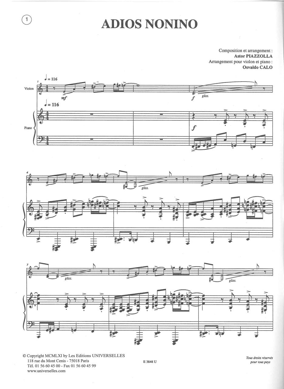 Piazzolla, Astor Piazzolla (Universelles)