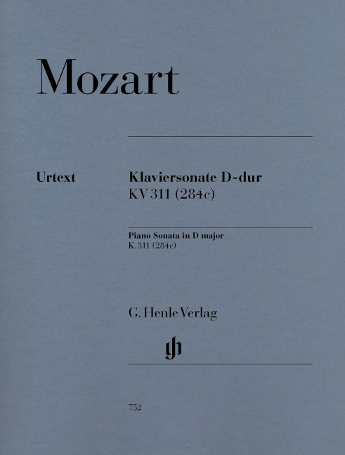 Mozart, Sonata KV 311(284c) in D (Henle)