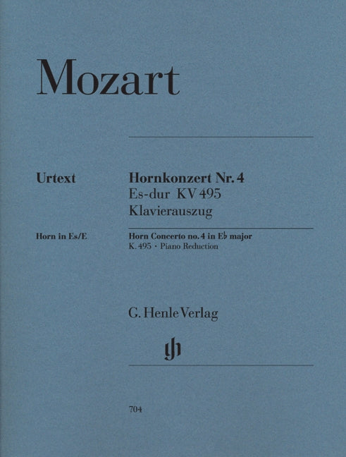 Mozart, Concerto KV 495 (No. 4) (Henle)