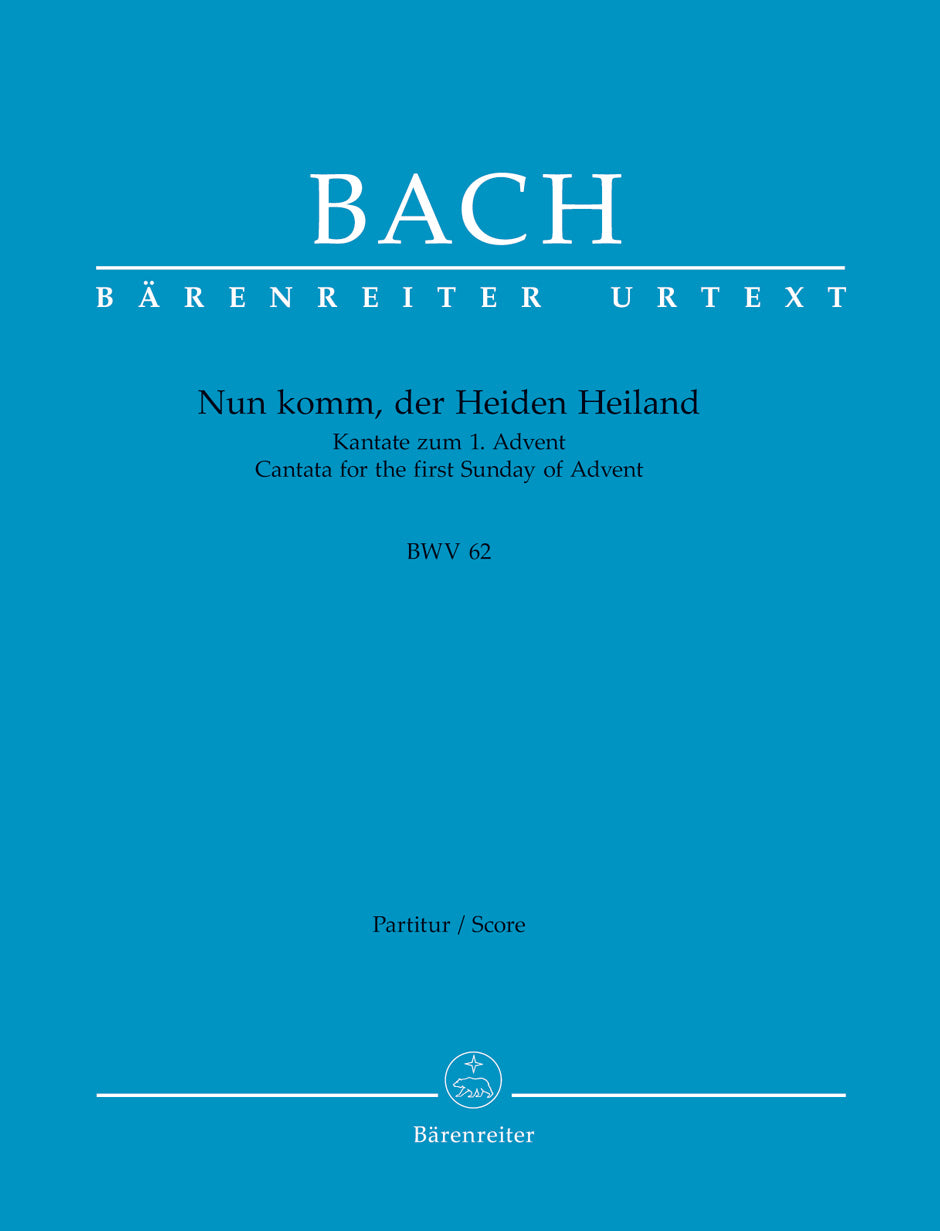 Bach, Kantate BWV 62 (Barenreiter)