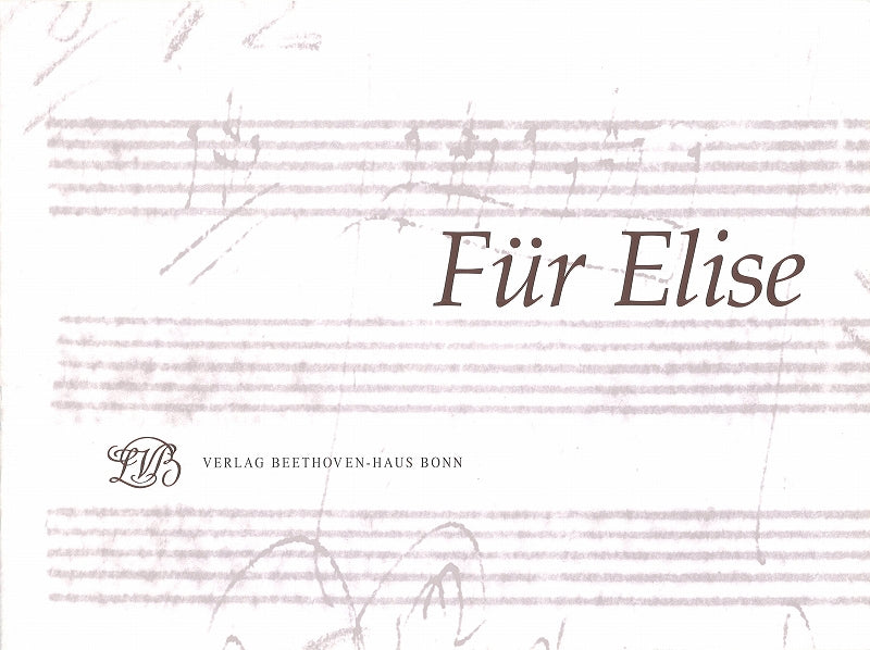 Beethoven, Fur Elise: Faksimile (Beethoven-Haus)