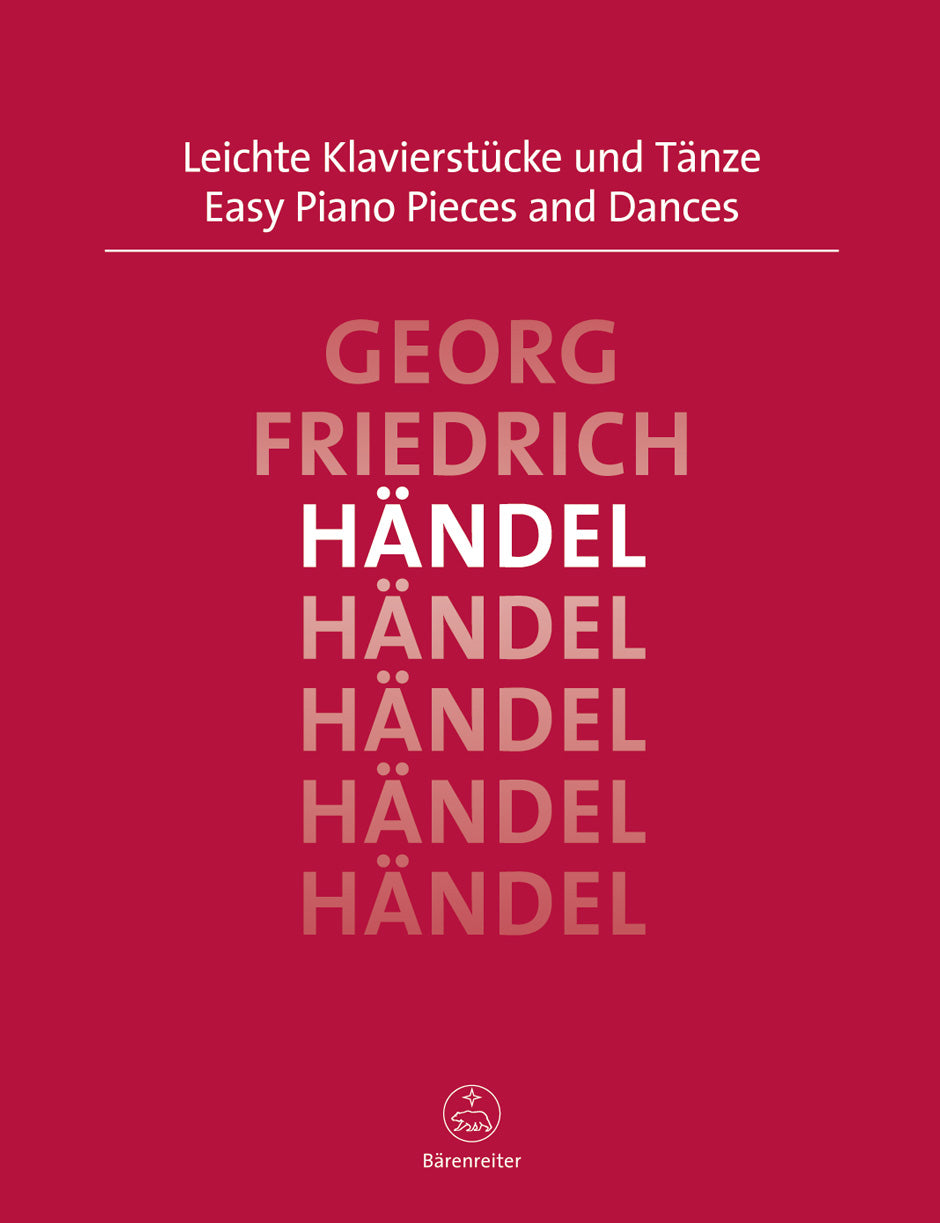 Handel, Leichte Klavierstucke & Tanze (Barenreiter)