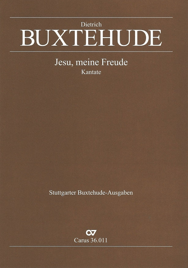 Buxtehude, Jesu, meine Freude (Score) (Carus)