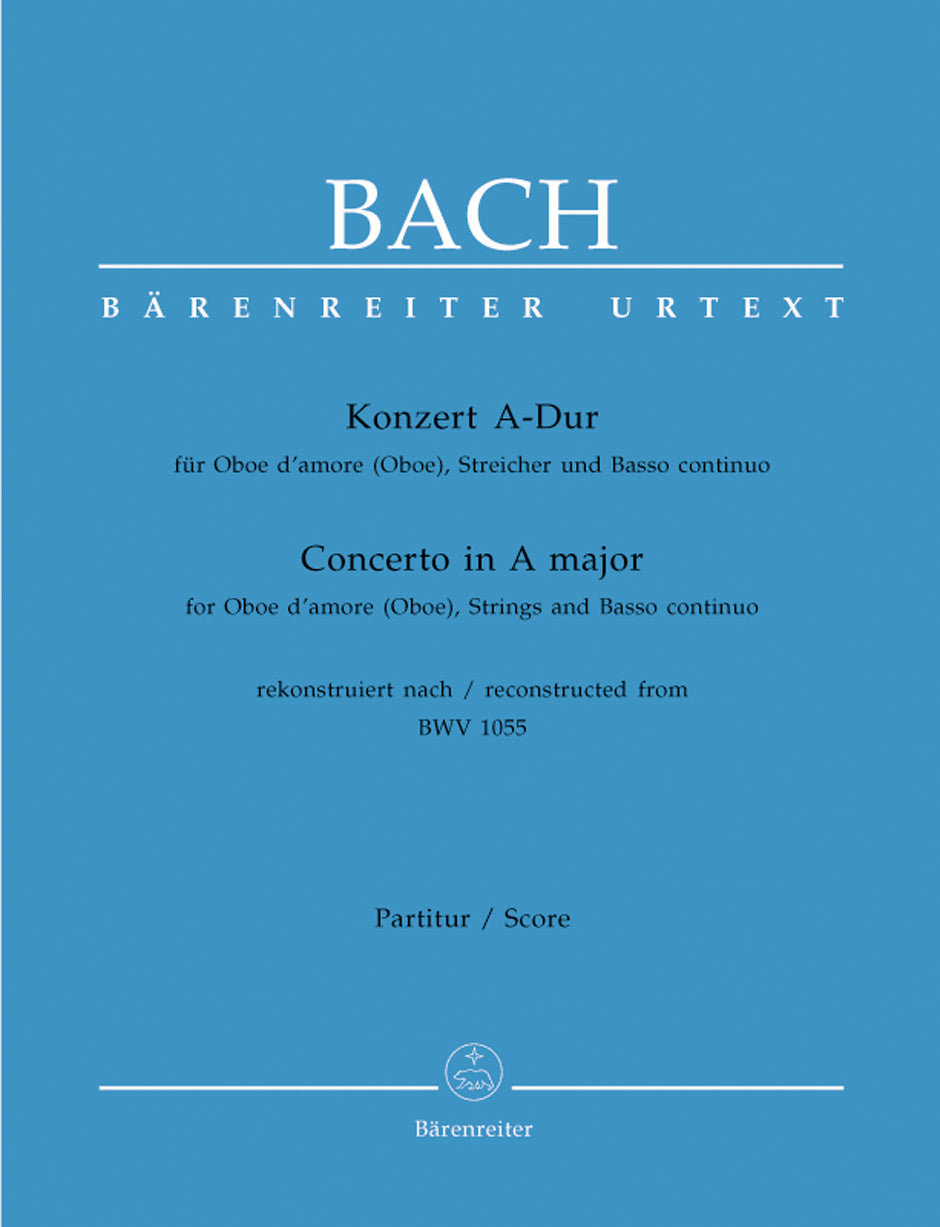 Bach, Concerto BWV 1055 in A (Barenreiter)